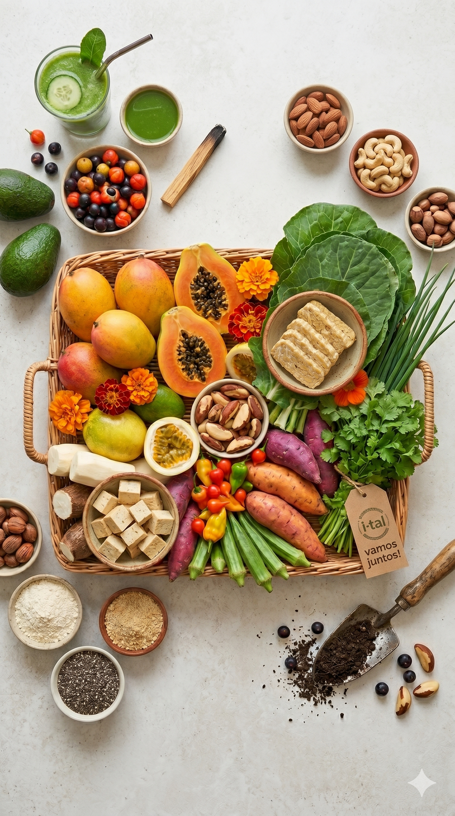 Orgânicos e Veganos