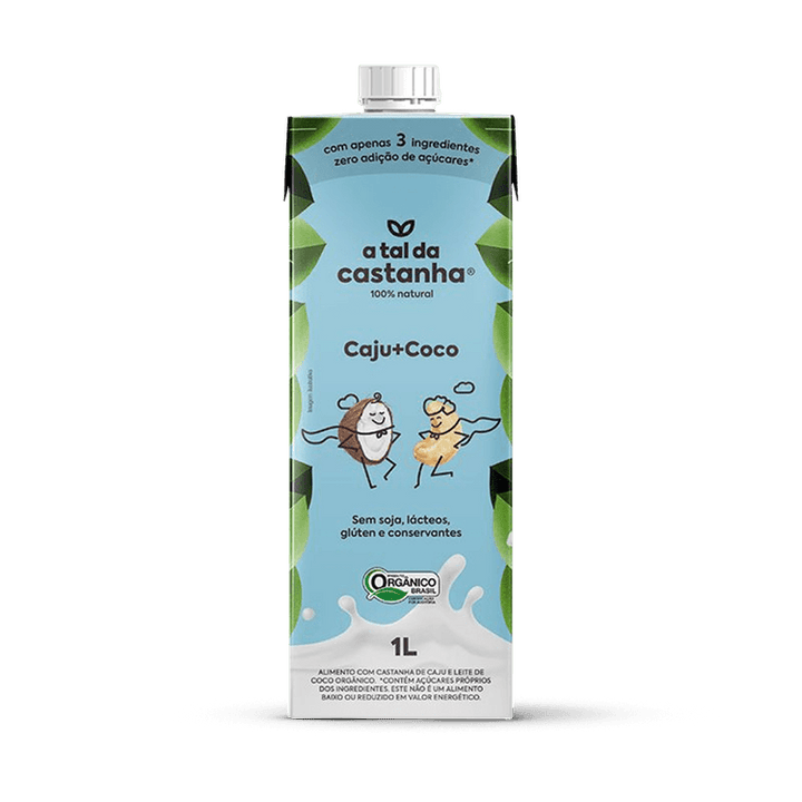 Leite Castanha de Caju + Coco A Tal da Castanha - 1l