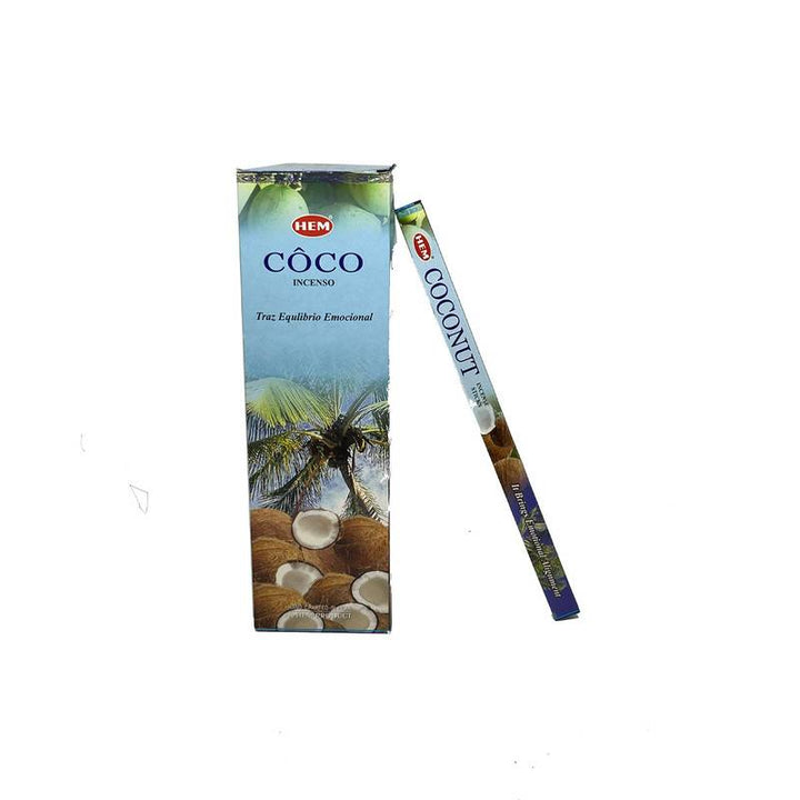 Incenso Côco HEM - un./8 varetas