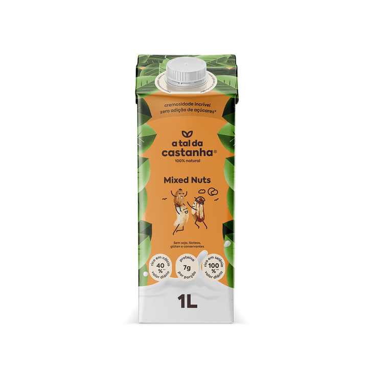 Leite Mixed Nuts A Tal da Castanha - 1l