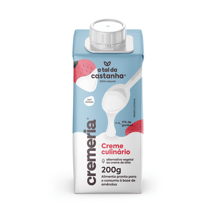 Creme de leite Vegetal A tal da Castanha - 200g