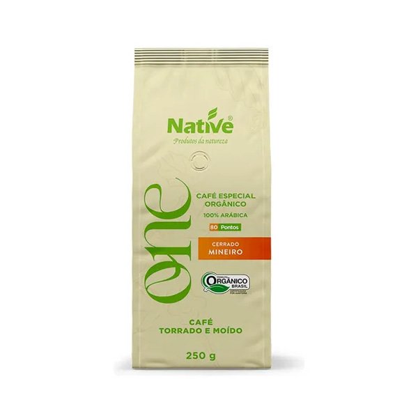 Café Torrado e Moído One Native Cerrado Mineiro - 250g