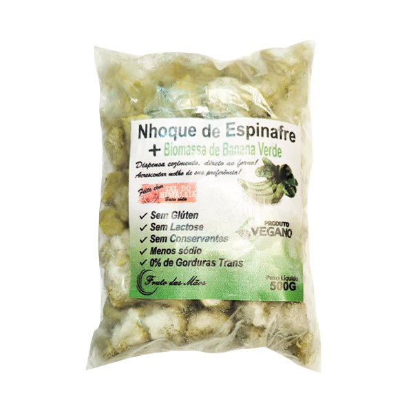 Nhoque de Espinafre - 500g