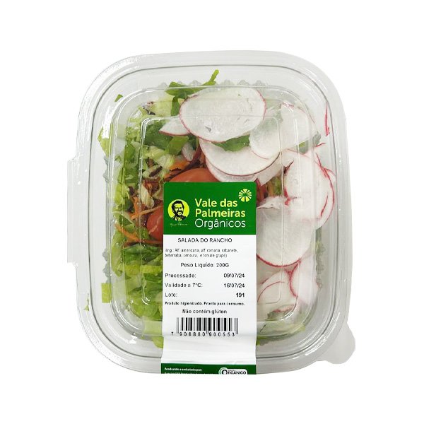 Salada do Rancho Higienizada - 200g