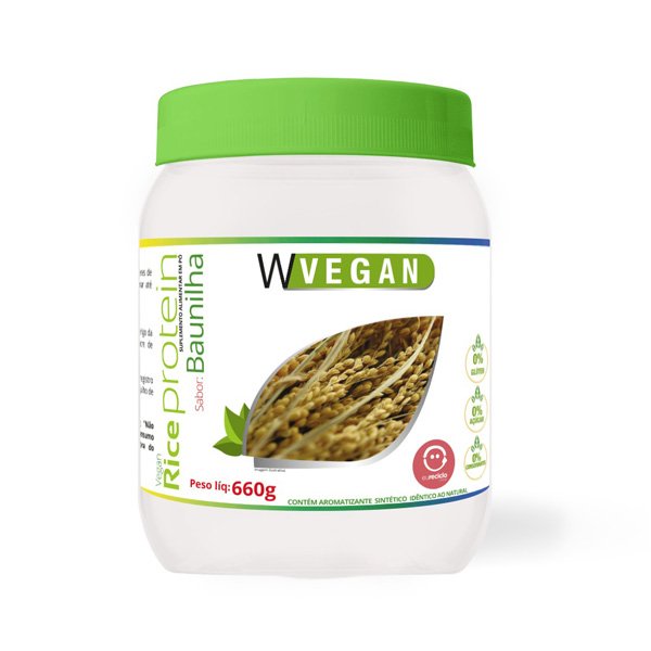 Proteina Vegetal Baunilha WVegan - 660g