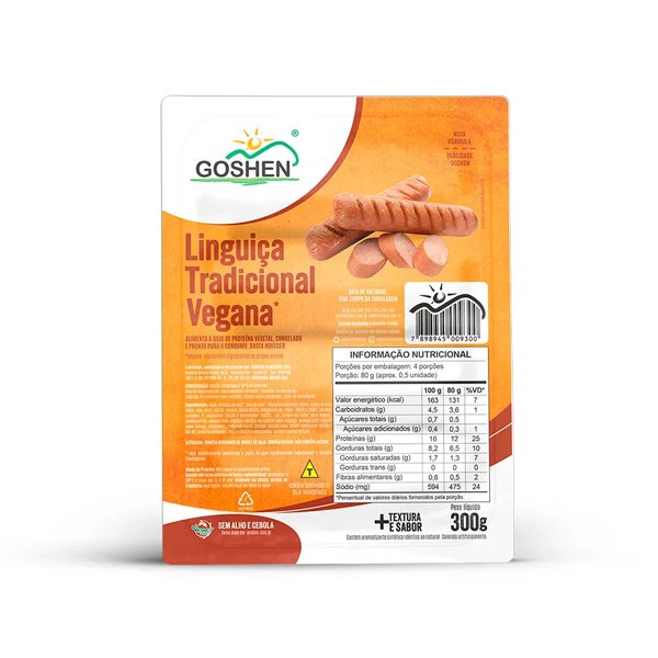 Linguiça Tradicional Goshen - 300g