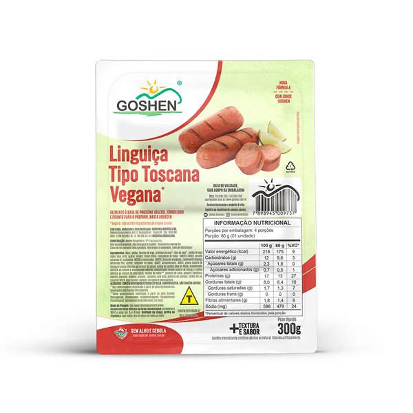 Linguiça Toscana Goshen - 300g