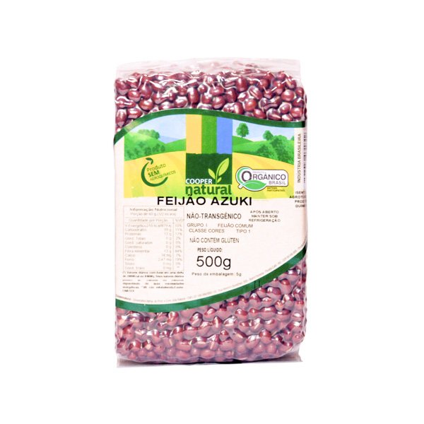 Feijão Azuki Coopernatural - 500g