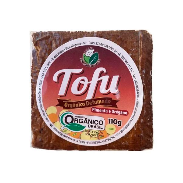 Tofu Defumado Pimenta e Orégano - 110g
