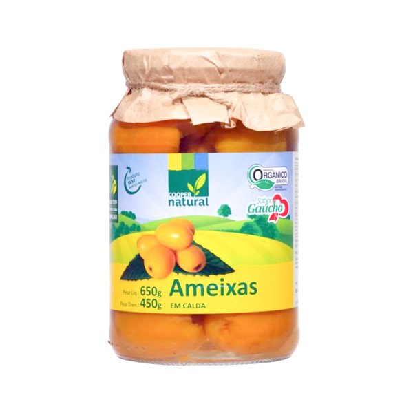 Ameixas em Calda Coopernatural - 550g