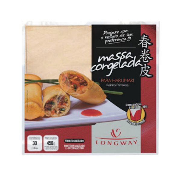 Massa de Harumaki 30fls - 450g
