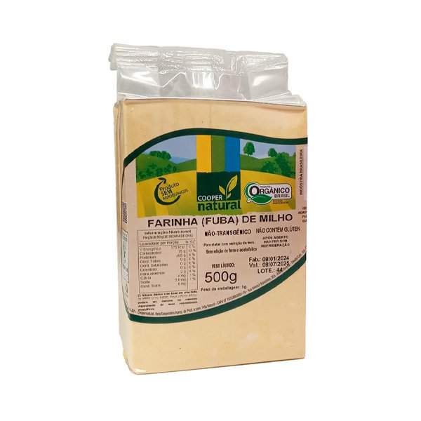 Farinha (Fubá) de Milho Coopernatural -500g