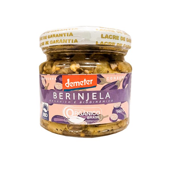 Conserva de berinjela - 140g