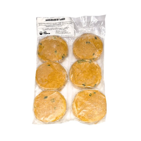 Hambúrguer de Frango Raiz Vegana