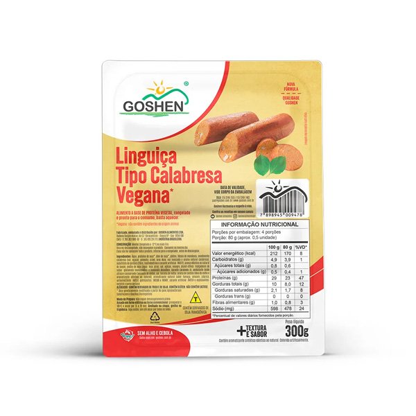 Linguiça Calabresa Goshen - 300g