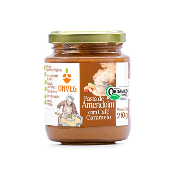 Pasta de Amendoim com Café Caramelo - 210g