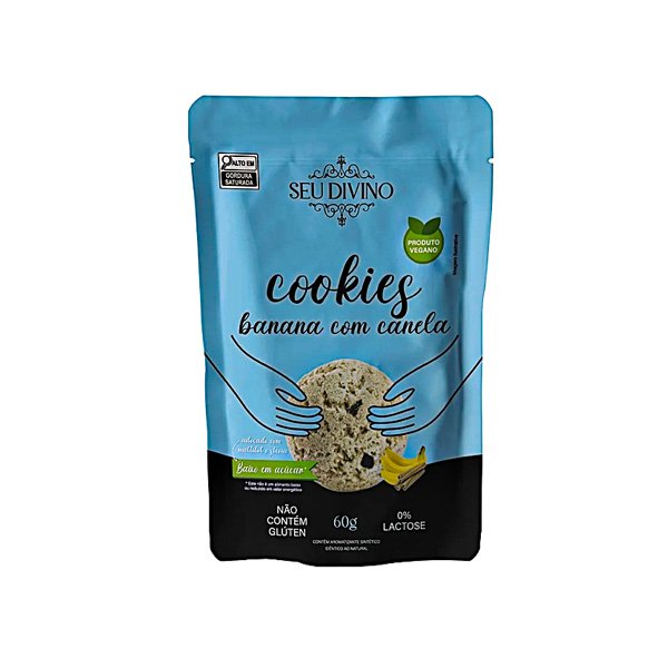Cookies de Cacau com Castanha Zero Seu Divino