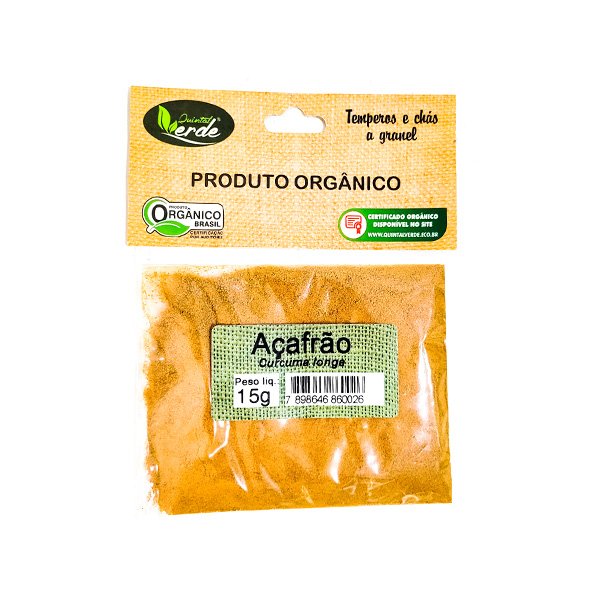 Curcuma em Pó - 15g