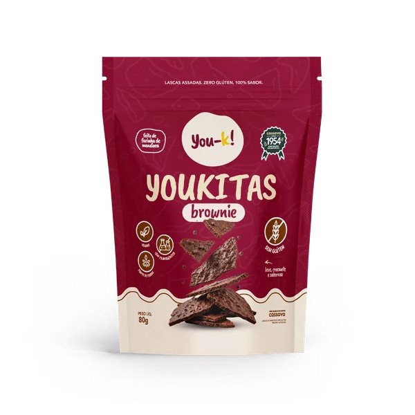 Youkitas de Brownie Sem Glúten You-ka! - 80g