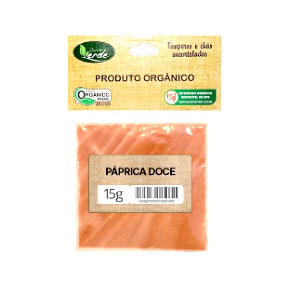 Páprica Doce Quintal Verde - 15g