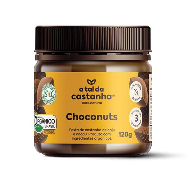 Pasta de Castanha Choconuts A Tal da Castanha - 120g