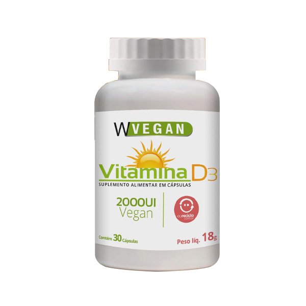 Vitamina D3 2000UI WVegan - 18g