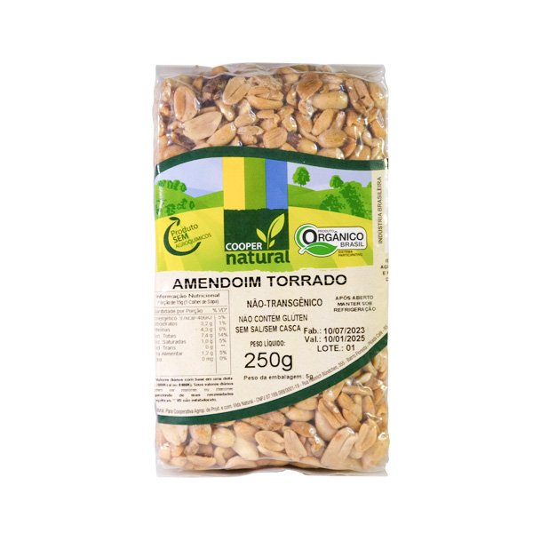 Amendoim Torrado Coopernatural - 250g