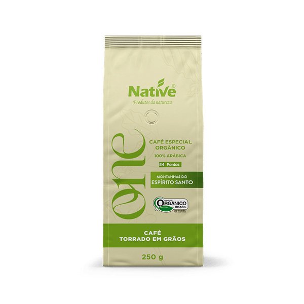 Café Torrado em Grãos One Native - 250g