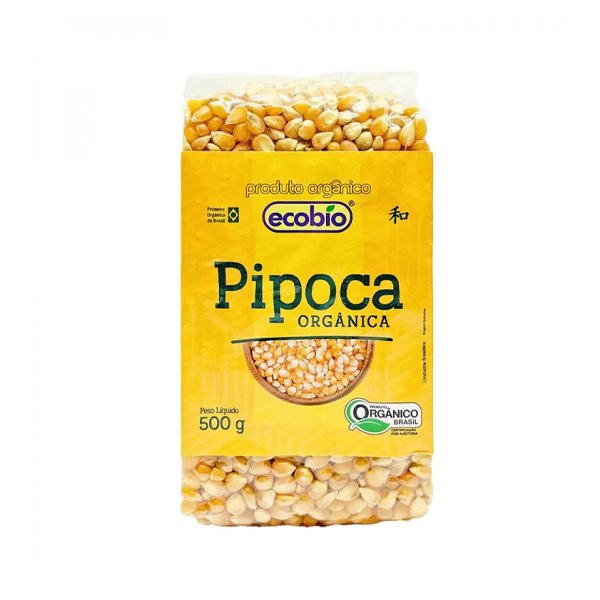 Milho Pipoca Ecobio - 500g