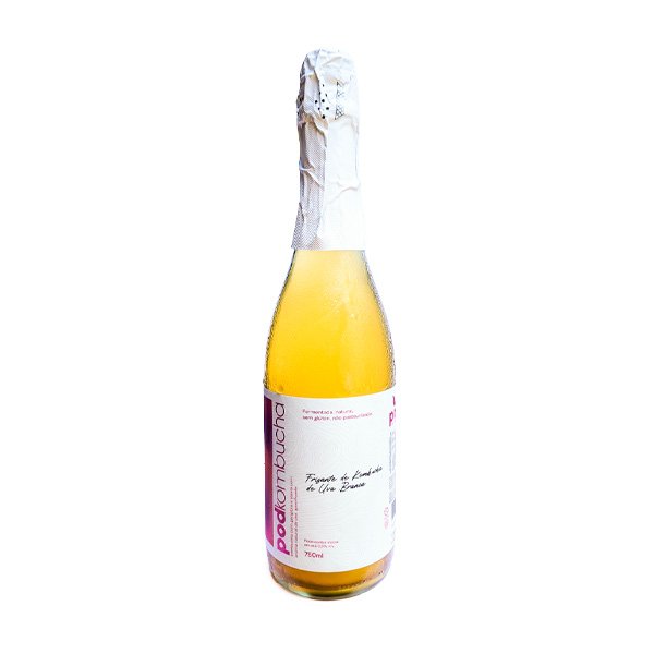 Espumante de Kombucha Uva Branca - 750ml
