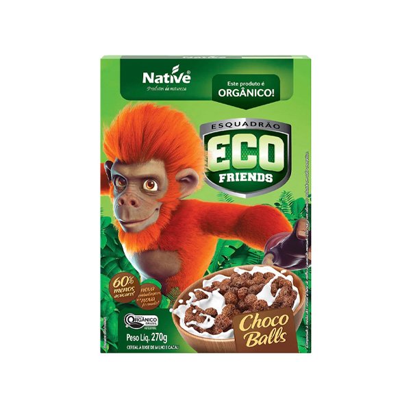 Cereal Eco Friends Choco Balls - 270g