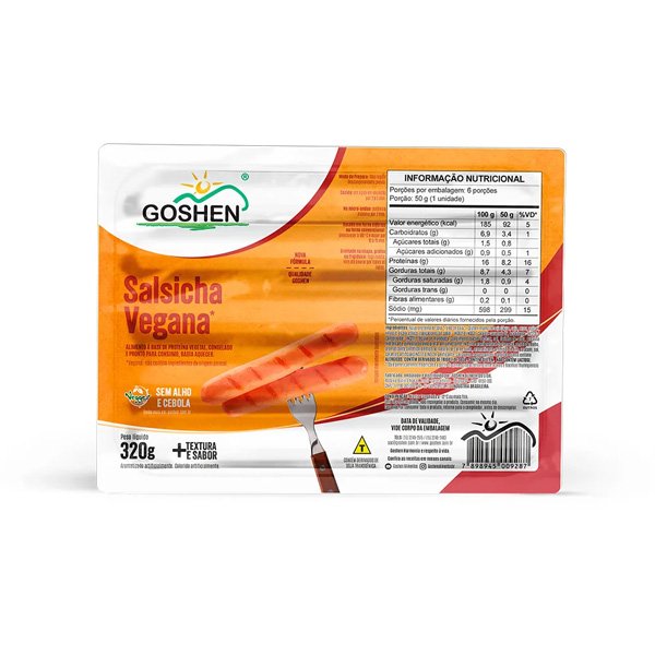 Salsicha Goshen - 320g
