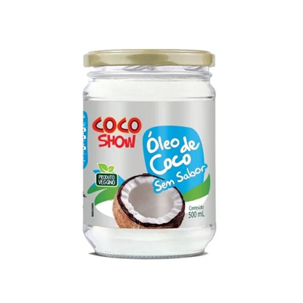 Óleo de Coco sem Sabor Coco Show - 500ml