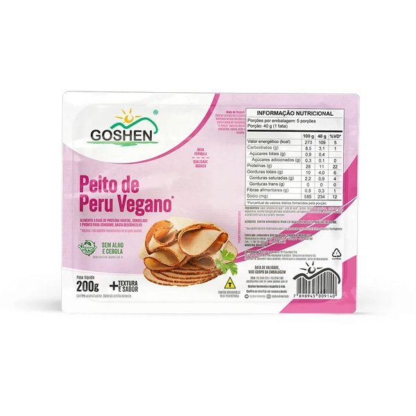 Peito de Peru Goshen - 200g