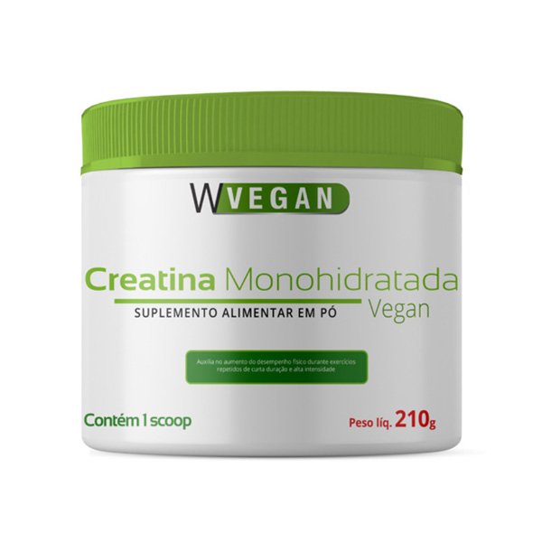 Creatina em Pó Monohidratada WVegan - 210g