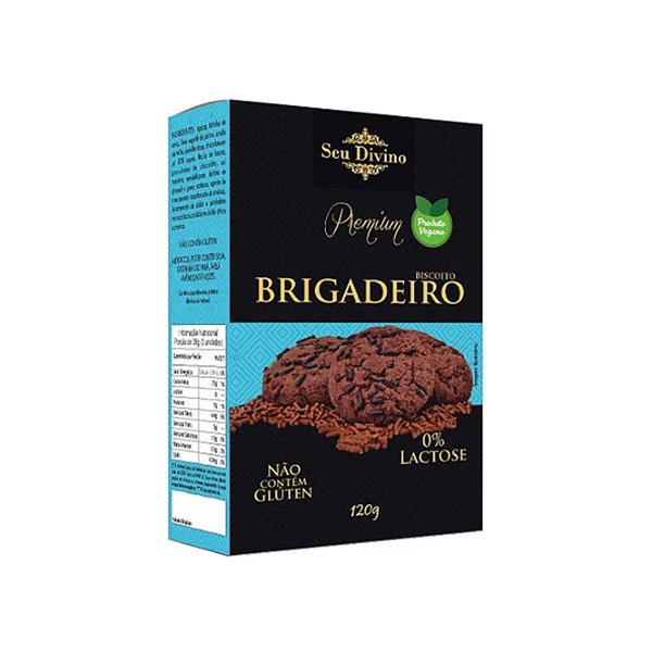 Cookies de Brigadeiro Seu Divino - 120g