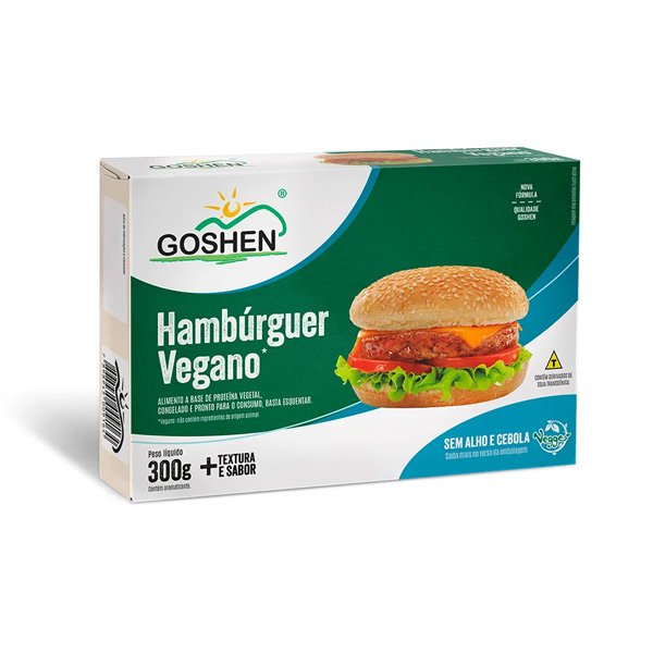Hambúrguer de Soja Goshen - 300g