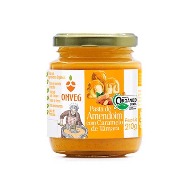 Pasta de Amendoim Caramelo de Tâmara - 210g