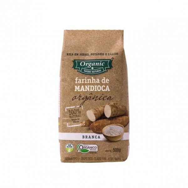 Farinha de Mandioca Branca - 500g