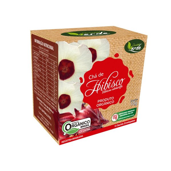 Chá de Hibiscus Sachê - 10 sachês