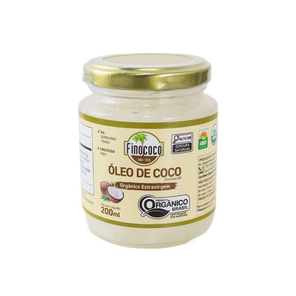 Óleo de Coco Extra Virgem Fino Coco - 250ml