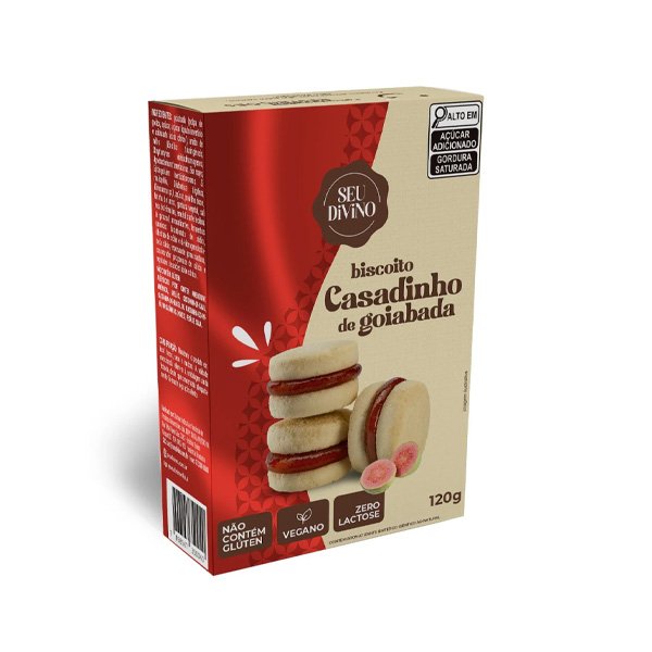 Casadinho de Goiabada Seu Divino - 120g