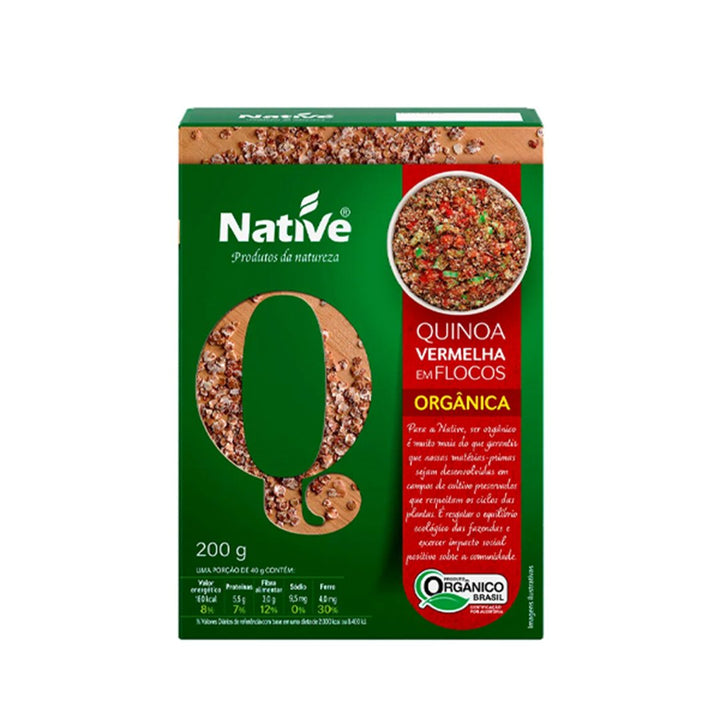 Quinoa Vermelha em Flocos Native - 200g