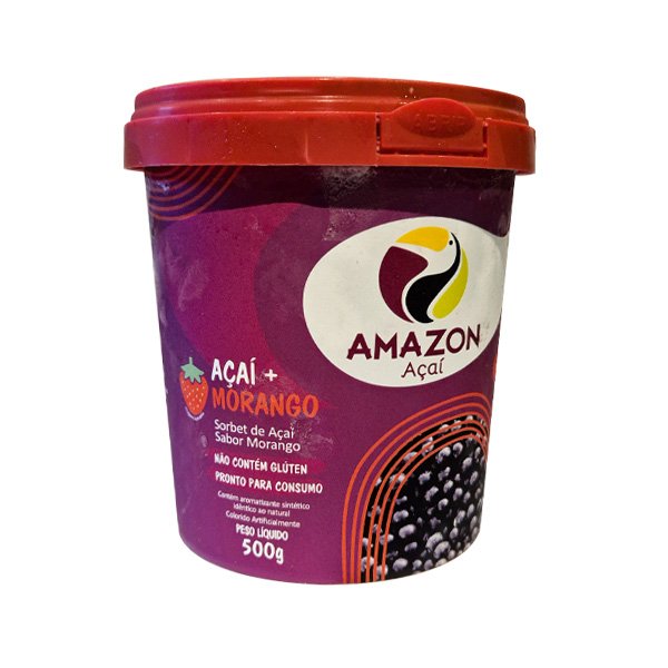 Açai Sorbet Morango -500g