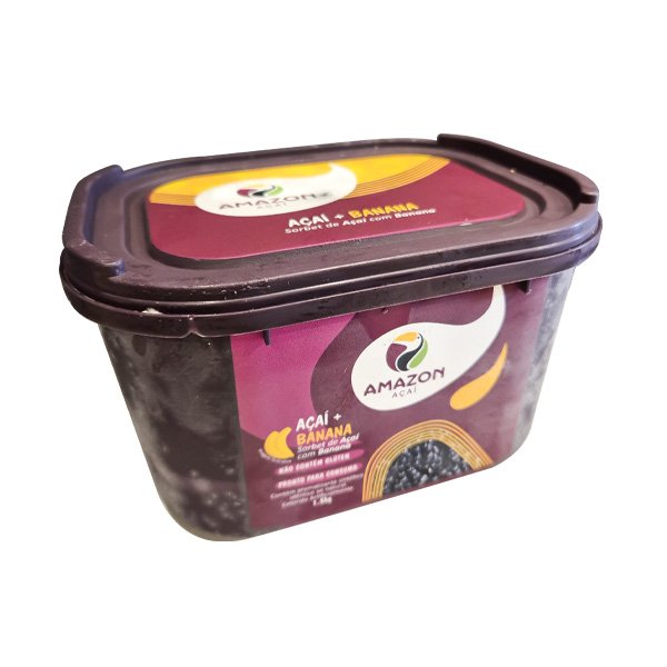 Açai Sorbet Pote Banana - 1,5kg
