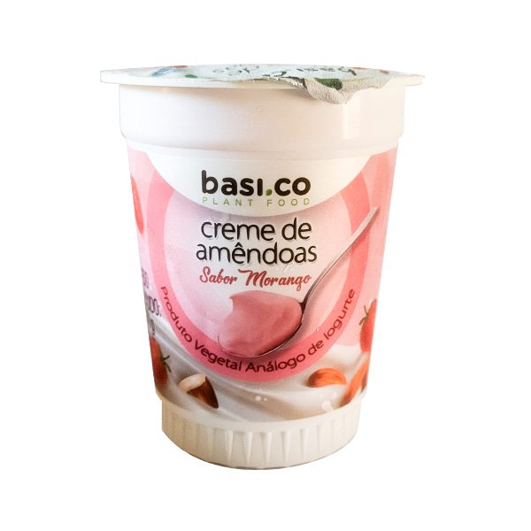 Iogurte de Amêndoas Morango Basi.co - 170g