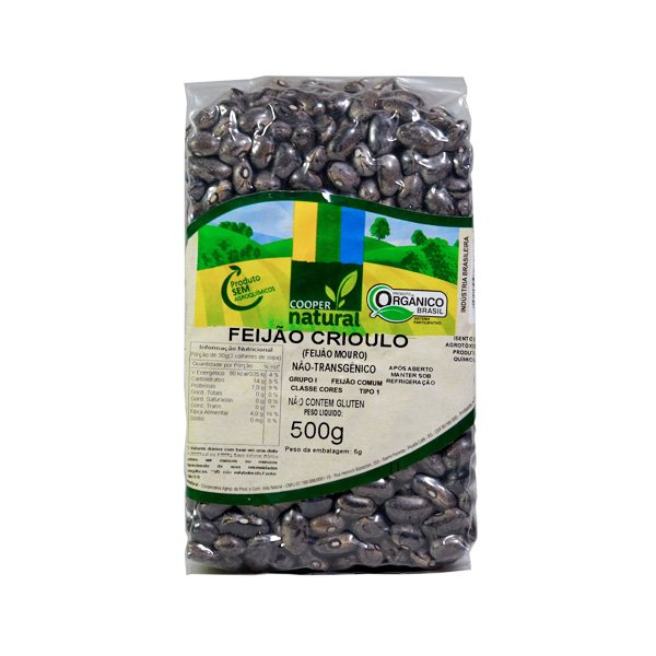 Feijão Crioulo Coopernatural - 500g