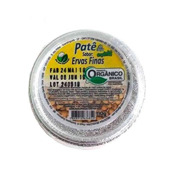 Patê Soja Ervas Finas - 110g