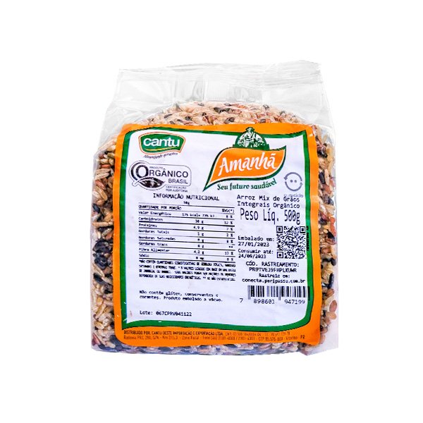 Arroz Mix de Grãos Integrais - 500g