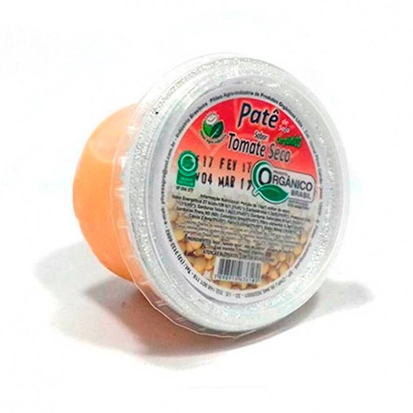 Patê Soja Tomate Seco - -110g